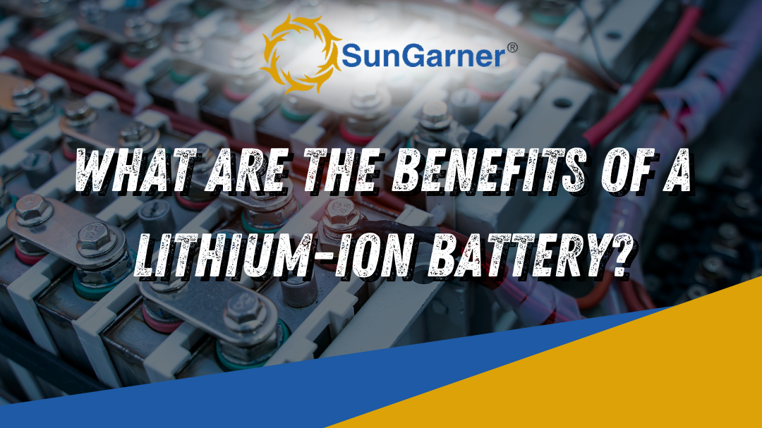 What are the benefits of a lithium-ion battery?